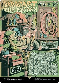 Radagast the Brown (Borderless Poster) (740) [Universes Beyond: The Lord of the Rings: Tales of Middle-earth]
