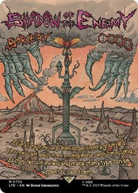 Shadow of the Enemy (Borderless Poster) (735) [Universes Beyond: The Lord of the Rings: Tales of Middle-earth]