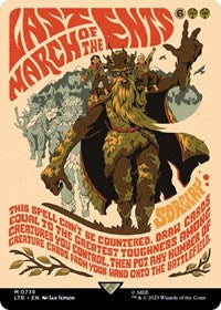 Last March of the Ents (Borderless Poster) (739) [Universes Beyond: The Lord of the Rings: Tales of Middle-earth]