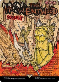 Hew the Entwood (Borderless Poster) (737) [Universes Beyond: The Lord of the Rings: Tales of Middle-earth]