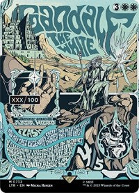 Gandalf the White (Borderless Poster) (Serial Numbered) (732) [Universes Beyond: The Lord of the Rings: Tales of Middle-earth]