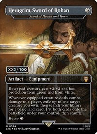 Herugrim, Sword of Rohan - Sword of Hearth and Home (Serial Numbered) (384) [Commander: The Lord of the Rings: Tales of Middle-earth]