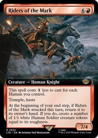 Riders of the Mark (Extended Art) (832) [Universes Beyond: The Lord of the Rings: Tales of Middle-earth]