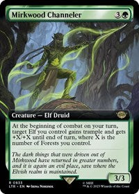 Mirkwood Channeler (Extended Art) (833) [Universes Beyond: The Lord of the Rings: Tales of Middle-earth]