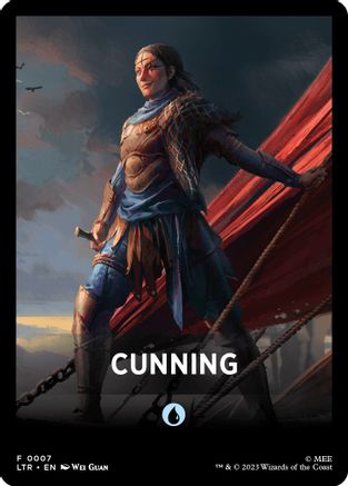 Cunning Theme Card (LTR-007) - The Lord of the Rings: Tales of Middle-earth