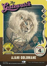 Ajani Goldmane (745) (Autographed) (745) [Secret Lair Drop Series]