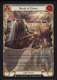 Break of Dawn (Blue) - LGS171 (LGS171) [Flesh and Blood: Promo Cards]