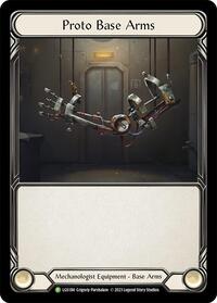Proto Base Arms - LGS184 (LGS184) [Flesh and Blood: Promo Cards]