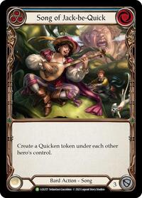 Song of Jack-be-Quick - LGS217 (LGS217) [Flesh and Blood: Promo Cards]