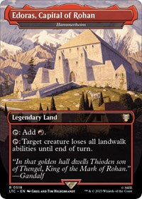 Edoras, Capital of Rohan - Hammerheim (Borderless) (518) [Commander: The Lord of the Rings: Tales of Middle-earth]