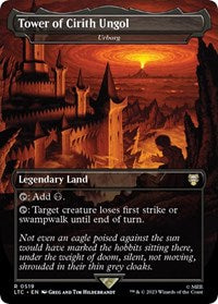 Tower of Cirith Ungol - Urborg (Borderless) (519) [Commander: The Lord of the Rings: Tales of Middle-earth]