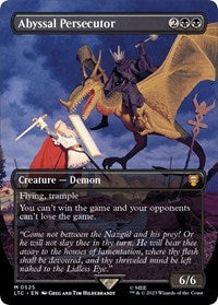 Abyssal Persecutor (Borderless) (525) [Commander: The Lord of the Rings: Tales of Middle-earth]