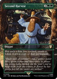 Second Harvest (Borderless) (530) [Commander: The Lord of the Rings: Tales of Middle-earth]