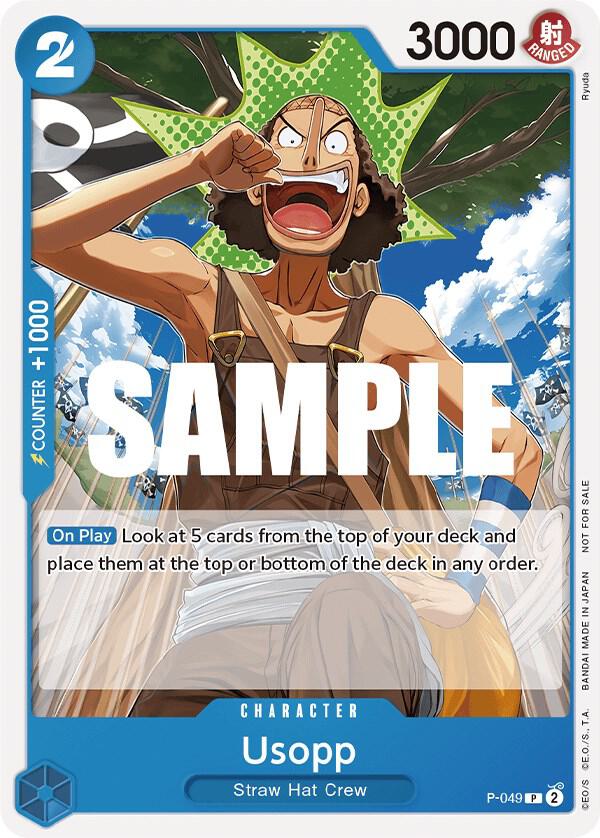 Usopp (Sealed Battle Kit Vol. 1) (P-049) [One Piece Promotion Cards]