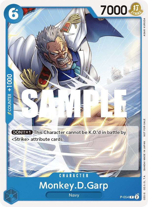 Monkey.D.Garp (Sealed Battle Kit Vol. 1) (P-054) [One Piece Promotion Cards]