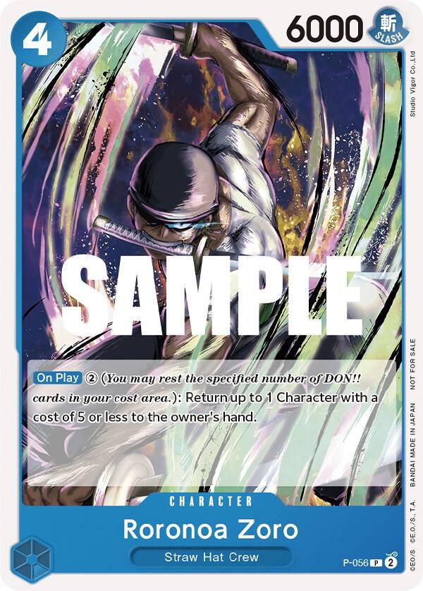 Roronoa Zoro (Sealed Battle Kit Vol. 1) (P-056) [One Piece Promotion Cards]