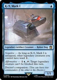 K-9, Mark I (47) [Universes Beyond: Doctor Who]