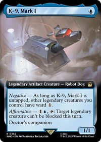 K-9, Mark I (Extended Art) (362) [Universes Beyond: Doctor Who]