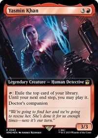 Yasmin Khan (Extended Art) (Surge Foil) (983) [Universes Beyond: Doctor Who]