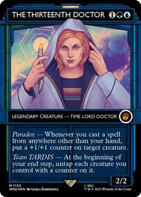 The Thirteenth Doctor (Showcase) (Surge Foil) (1155) [Universes Beyond: Doctor Who]