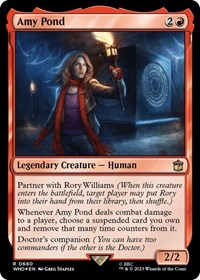 Amy Pond (Surge Foil) (680) [Universes Beyond: Doctor Who]