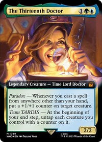 The Thirteenth Doctor (Extended Art) (Surge Foil) (1039) [Universes Beyond: Doctor Who]