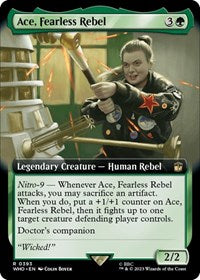 Ace, Fearless Rebel (Extended Art) (393) [Universes Beyond: Doctor Who]