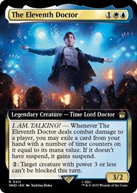 The Eleventh Doctor (Extended Art) (411) [Universes Beyond: Doctor Who]