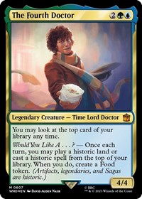 The Fourth Doctor (Surge Foil) (607) [Universes Beyond: Doctor Who]