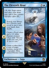 The Eleventh Hour (Surge Foil) (646) [Universes Beyond: Doctor Who]