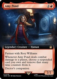 Amy Pond (Extended Art) (378) [Universes Beyond: Doctor Who]