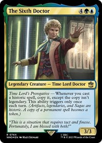 The Sixth Doctor (Surge Foil) (764) [Universes Beyond: Doctor Who]