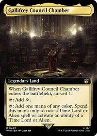 Gallifrey Council Chamber (Extended Art) (462) [Universes Beyond: Doctor Who]