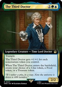 The Third Doctor (Extended Art) (447) [Universes Beyond: Doctor Who]