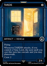 TARDIS (Showcase) (Surge Foil) (1142) [Universes Beyond: Doctor Who]