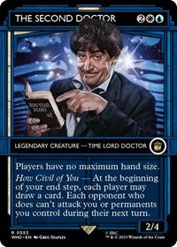 The Second Doctor (Showcase) (553) [Universes Beyond: Doctor Who]