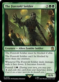 The Foretold Soldier (Surge Foil) (707) [Universes Beyond: Doctor Who]