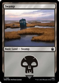 Swamp (1160) (Surge Foil) (1160) [Universes Beyond: Doctor Who]