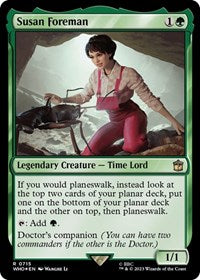 Susan Foreman (Surge Foil) (715) [Universes Beyond: Doctor Who]
