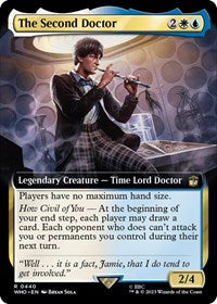 The Second Doctor (Extended Art) (440) [Universes Beyond: Doctor Who]