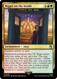 Bigger on the Inside (Surge Foil) (720) [Universes Beyond: Doctor Who]