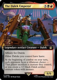 The Dalek Emperor (Extended Art) (406) [Universes Beyond: Doctor Who]