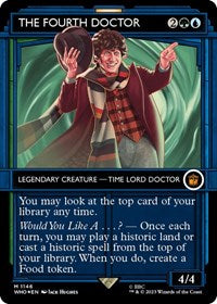 The Fourth Doctor (Showcase) (Surge Foil) (1146) [Universes Beyond: Doctor Who]