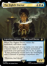 The Eighth Doctor (Extended Art) (Surge Foil) (1001) [Universes Beyond: Doctor Who]