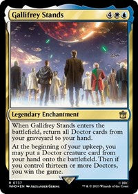Gallifrey Stands (Surge Foil) (737) [Universes Beyond: Doctor Who]
