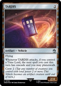 TARDIS (Surge Foil) (792) [Universes Beyond: Doctor Who]