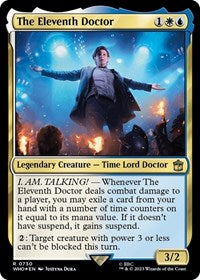 The Eleventh Doctor (Surge Foil) (730) [Universes Beyond: Doctor Who]