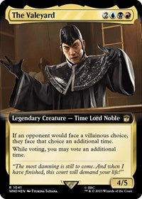 The Valeyard (Extended Art) (Surge Foil) (1041) [Universes Beyond: Doctor Who]