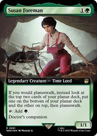 Susan Foreman (Extended Art) (Surge Foil) (991) [Universes Beyond: Doctor Who]