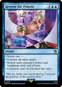 Reverse the Polarity (Surge Foil) (659) [Universes Beyond: Doctor Who]